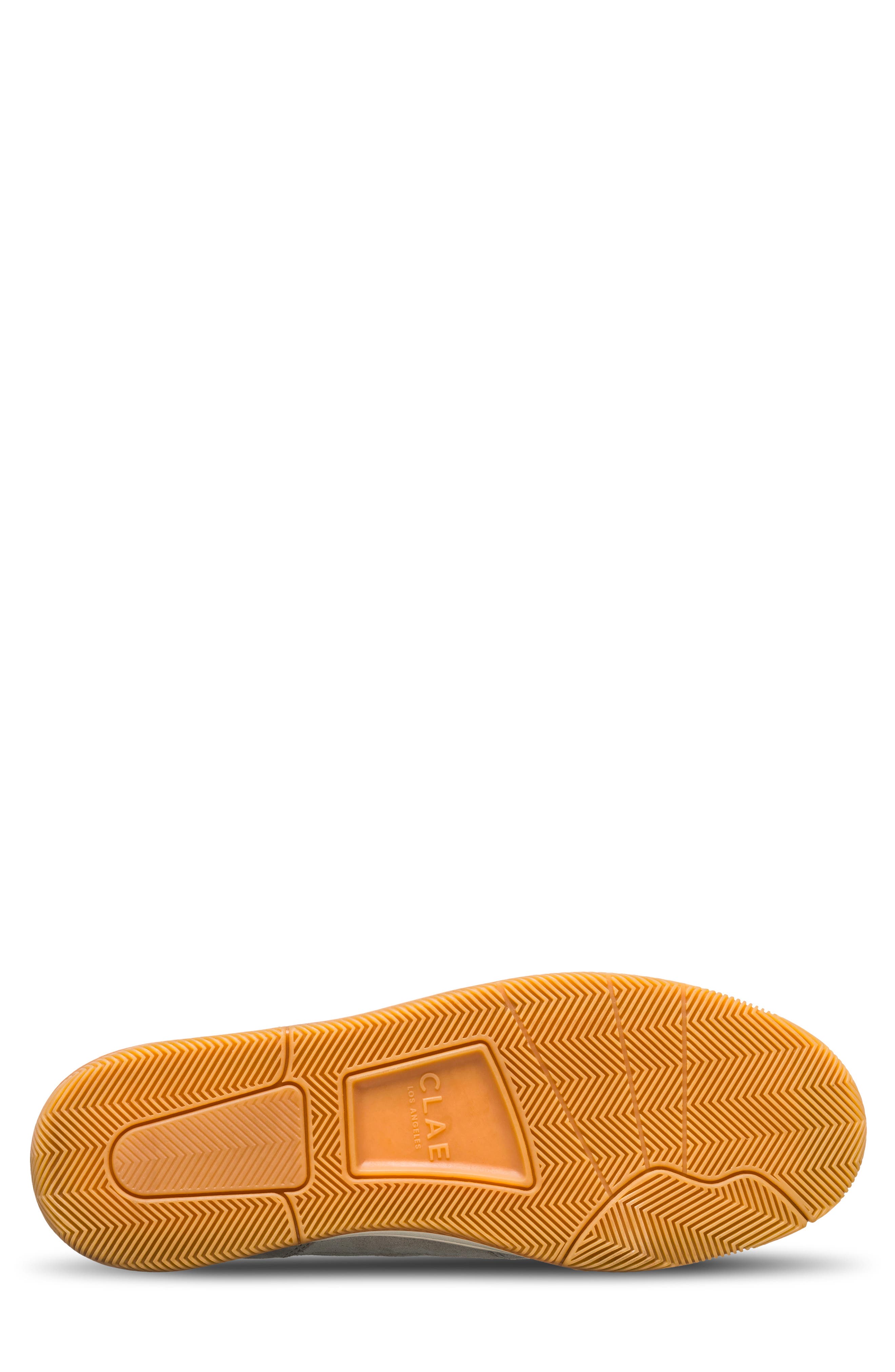 CLAE Haywood Leather Sneaker, Alternate, color, Feather Grey Suede