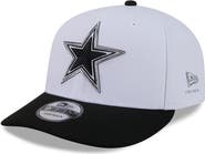 New Era Men's New Era White/Black Dallas Cowboys 2026 NFL Draft Pre-Curved 9FIFTY Snapback Hat