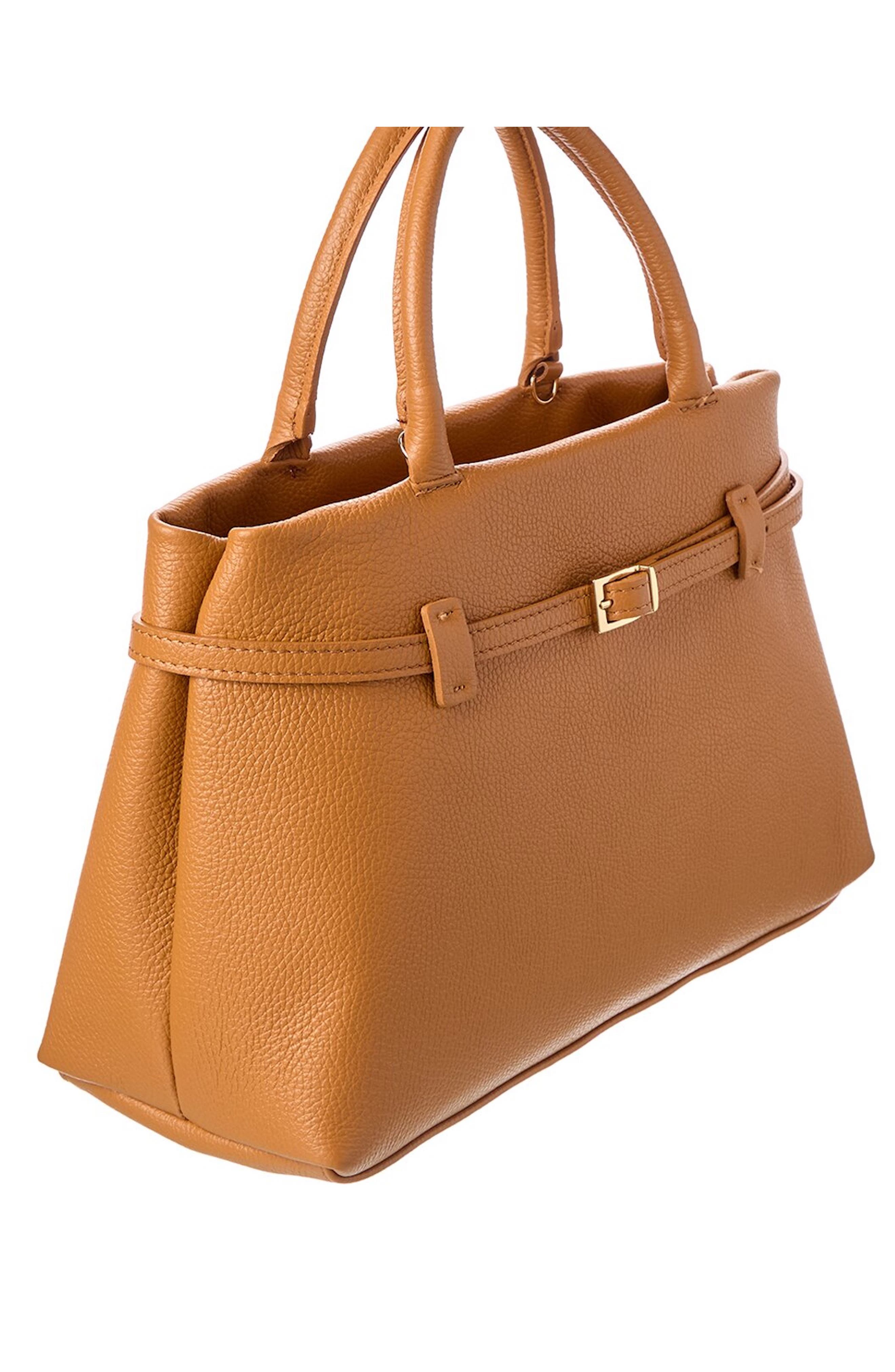 Persaman New York Chiara Tote, Alternate, color, Saddle