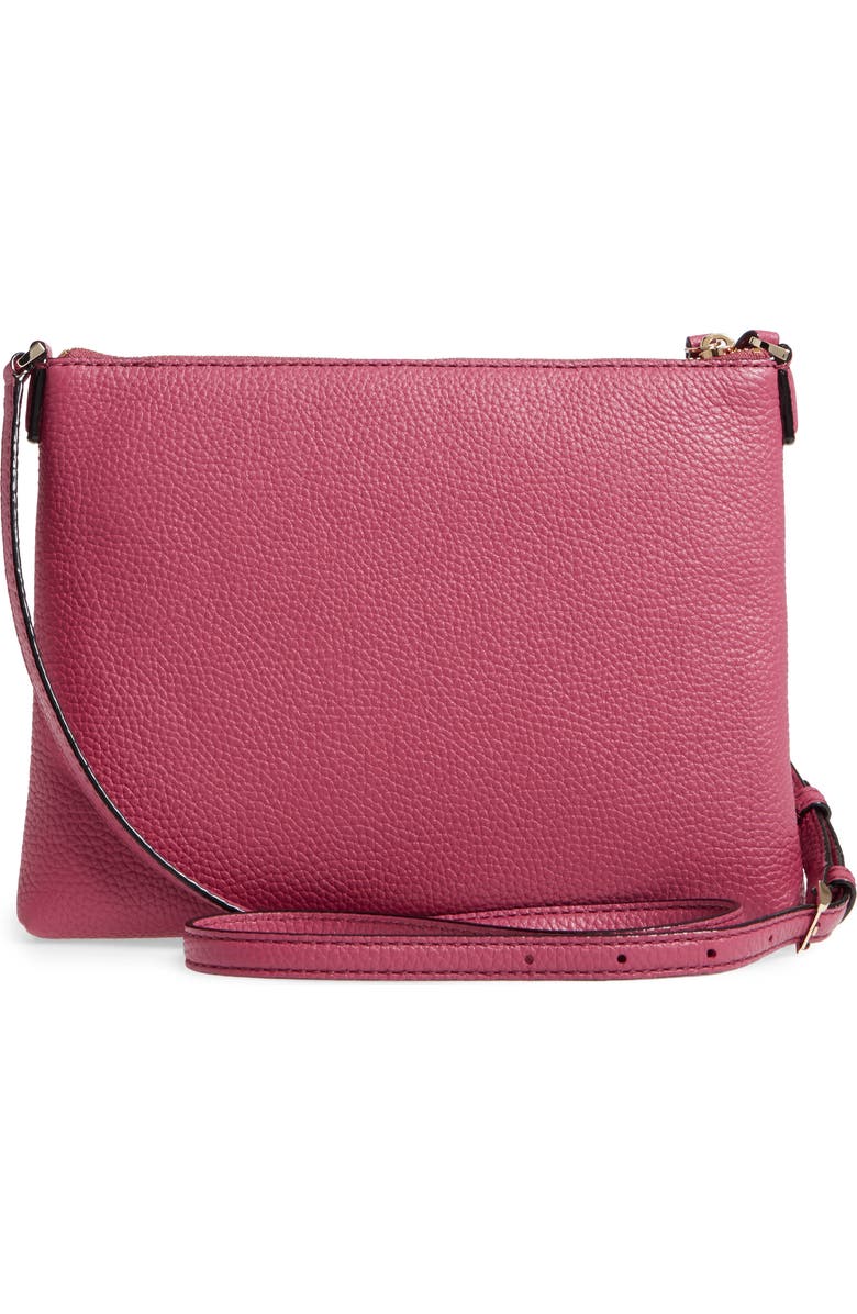 Kate Spade New York hopkins street - gabriele leather crossbody bag, Alternate, color,