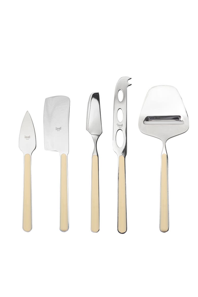 Fantasia Cheese Knives - 5 Pieces, Main, color, Sesame