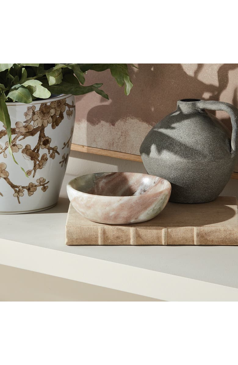 Napa Home & Garden Josephine Marble Decorative Accent Bowl 6", Alternate, color, Brown