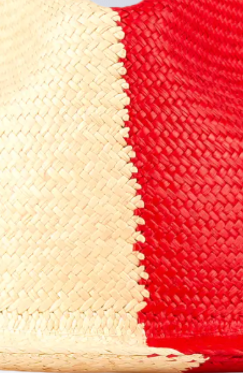 Heads Of State Hat Co. Sombra Two-toned Straw Fedora In Multi