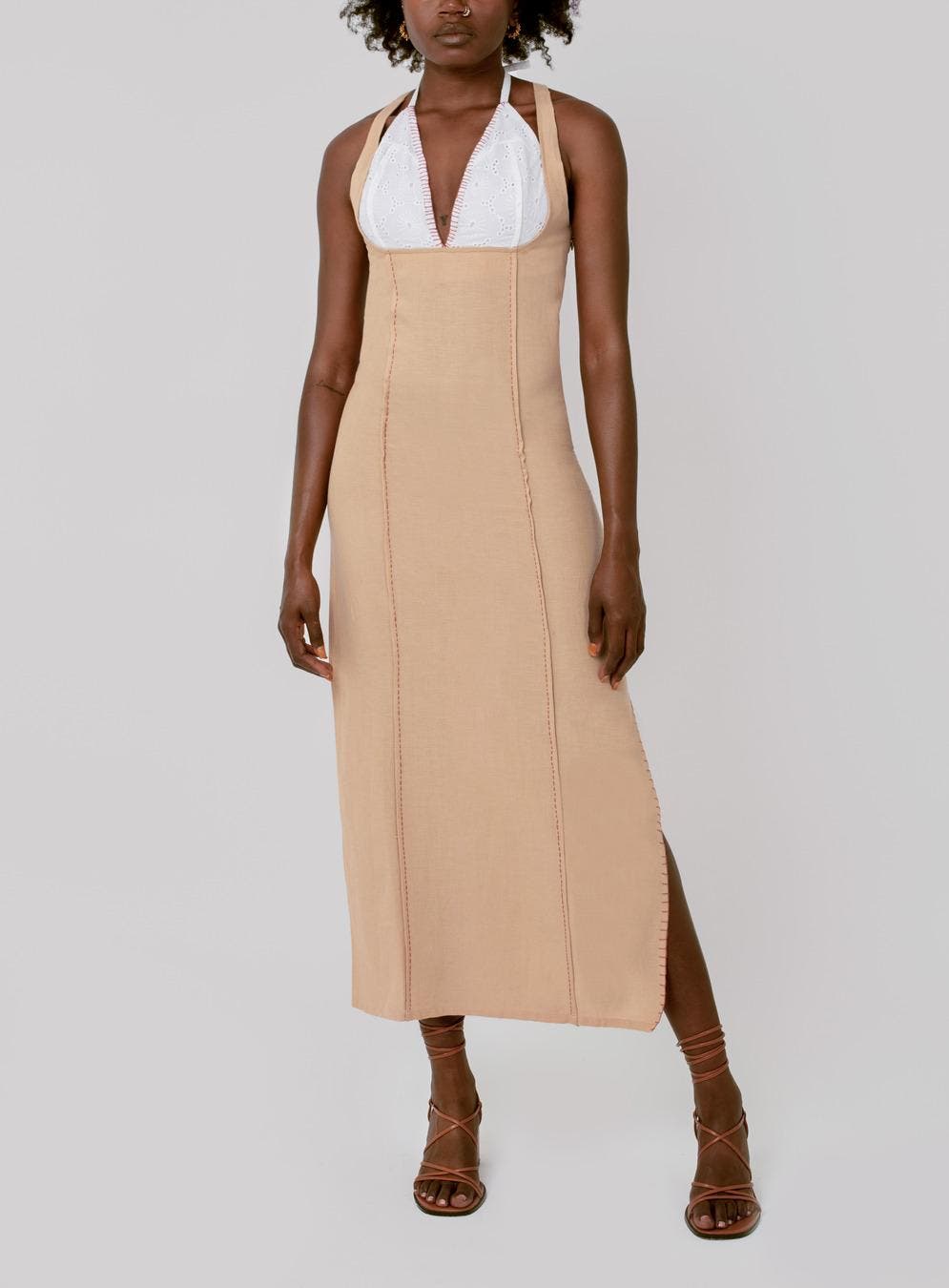 Kavya Halter Midi Dress