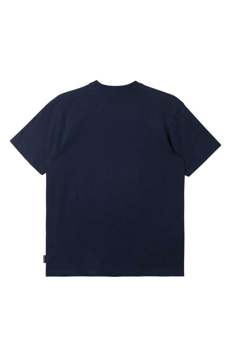 Quiksilver Clicker Logo Organic Cotton Graphic T-Shirt, Alternate, color, 