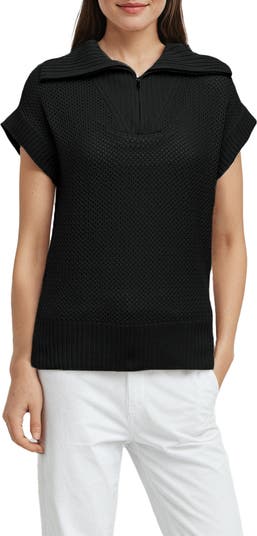 売れ筋商品|||スリードッツ ニット&セーター アウター レディース Women's Kim Dolman-Sleeve Sweater Light Taupe Three Dots Kim Dolman Sleeve Quarter Zip Sweater | Nordstromrack