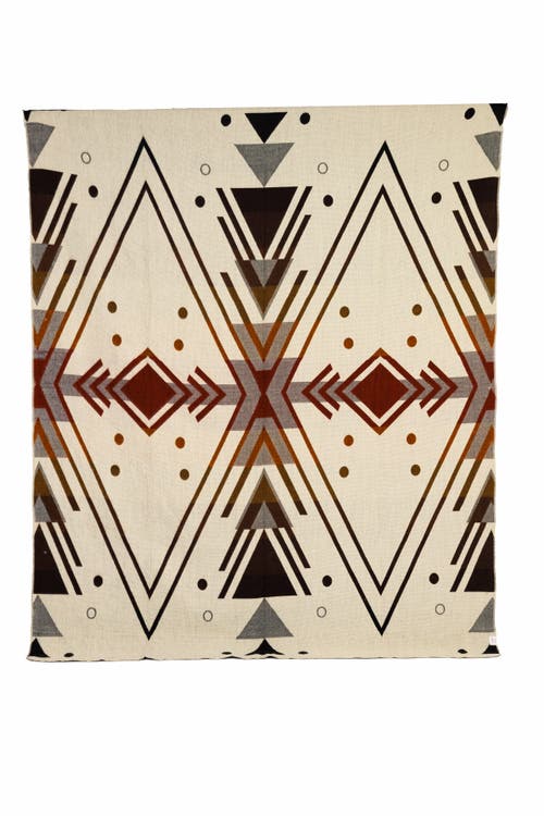 Purple Nest Design Yachana Collection Blanket In Multi