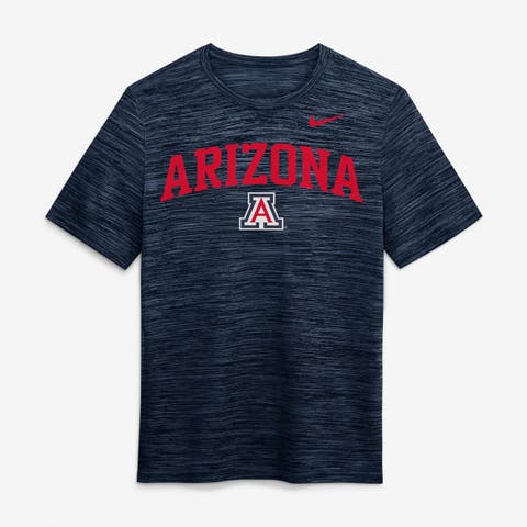 Men's Nike  Navy Arizona Wildcats Primetime Arch Logo Velocity Dri-FIT T-Shirt
