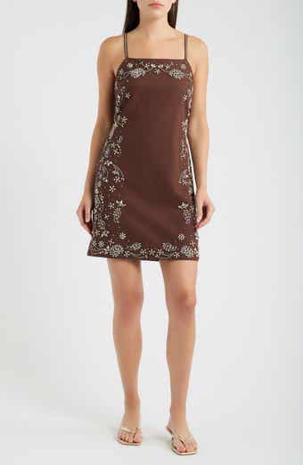 The Willow Beaded Minidress