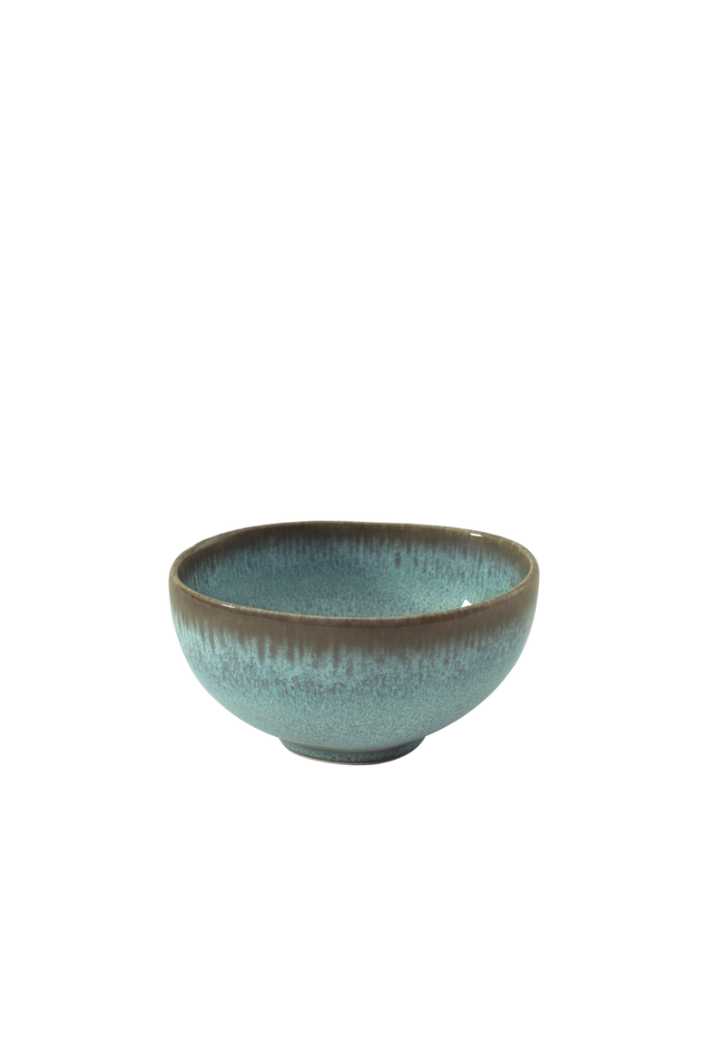 Lave Glace Soup Bowl, Main, color, Blue Green