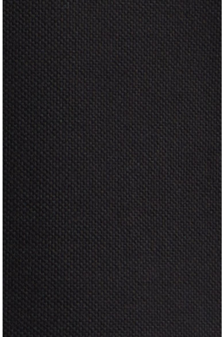 Cotton Polo, Alternate, color, BLACK