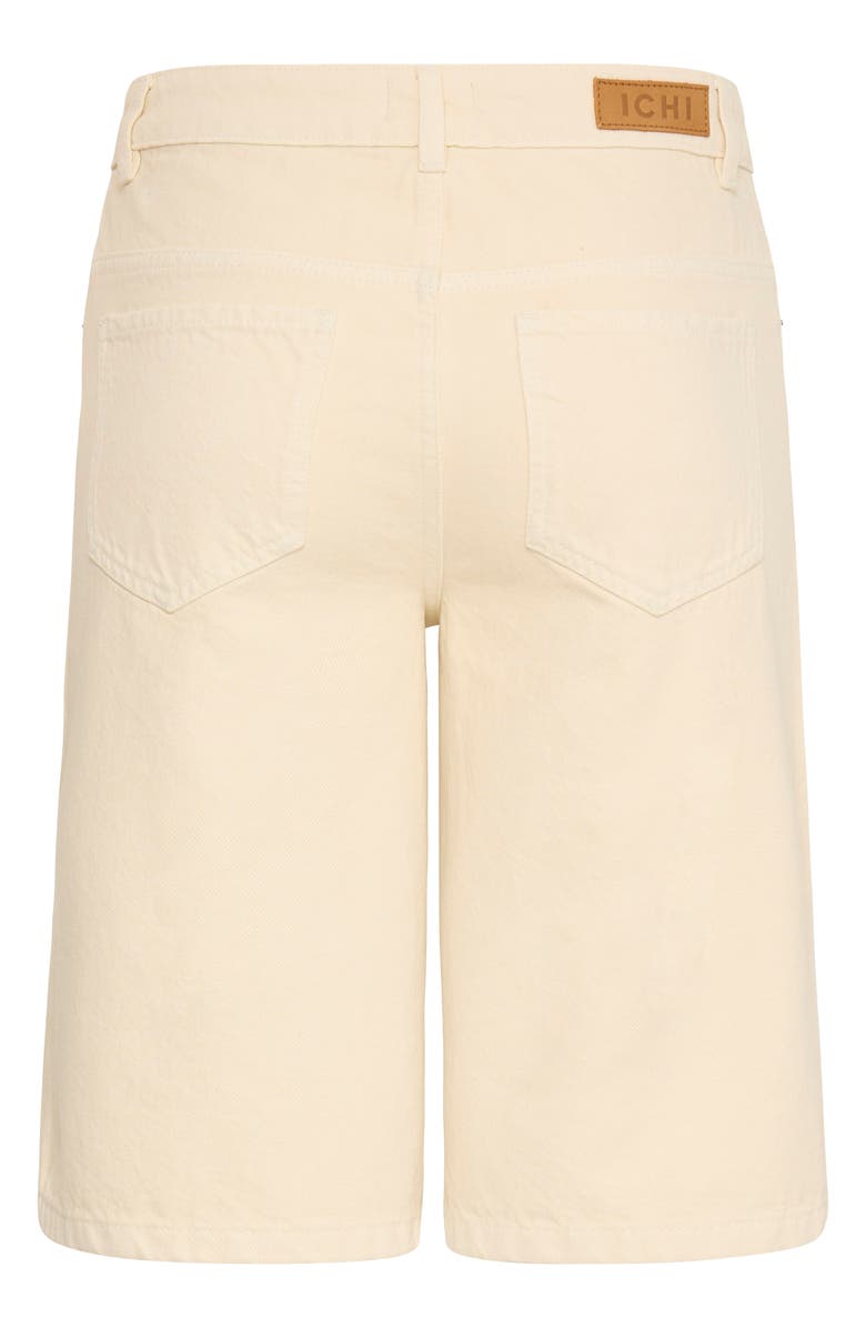 ICHI Denim Bermuda Shorts, Alternate, color, Birch