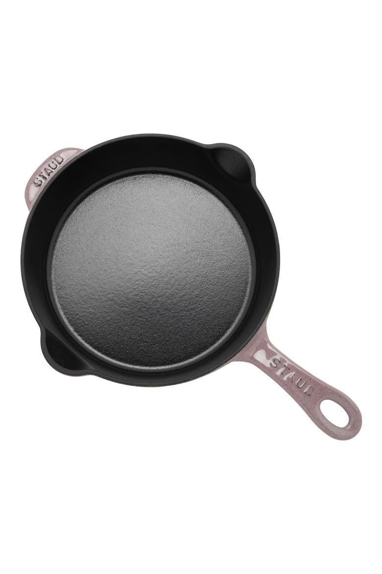 8.5-Inch Enameled Cast Iron Traditional Deep Skillet, Alternate, color, LILAC