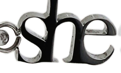 Rebl "she" Huggie Hoop Earrings