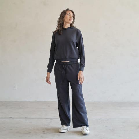 Baikal Eco-Luxe Fleece Wide-Leg Long Pant | Cloud-Soft Comfort