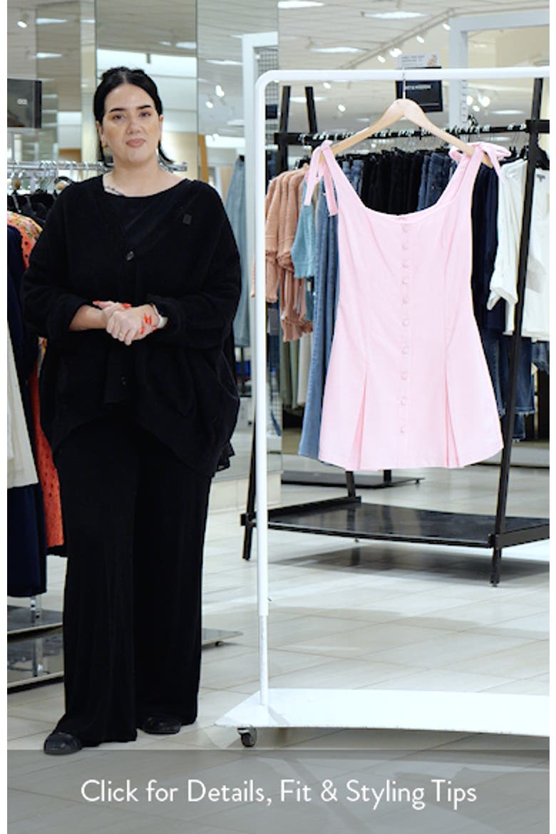 Pleated Minidress video