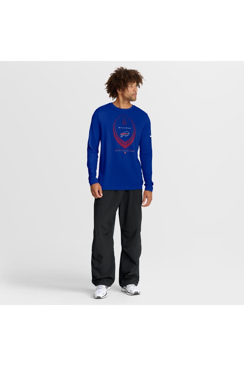 Men's Nike Royal Buffalo Bills Legend Icon Dri-FIT Long Sleeve T-Shirt, Alternate, color, Royal