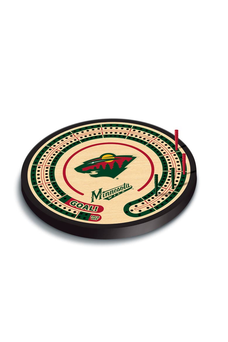 Minnesota Wild Cribbage, Alternate, color, Multicolor