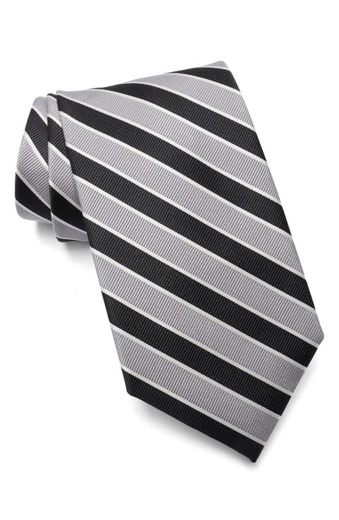 Diagonal Stripe Tie