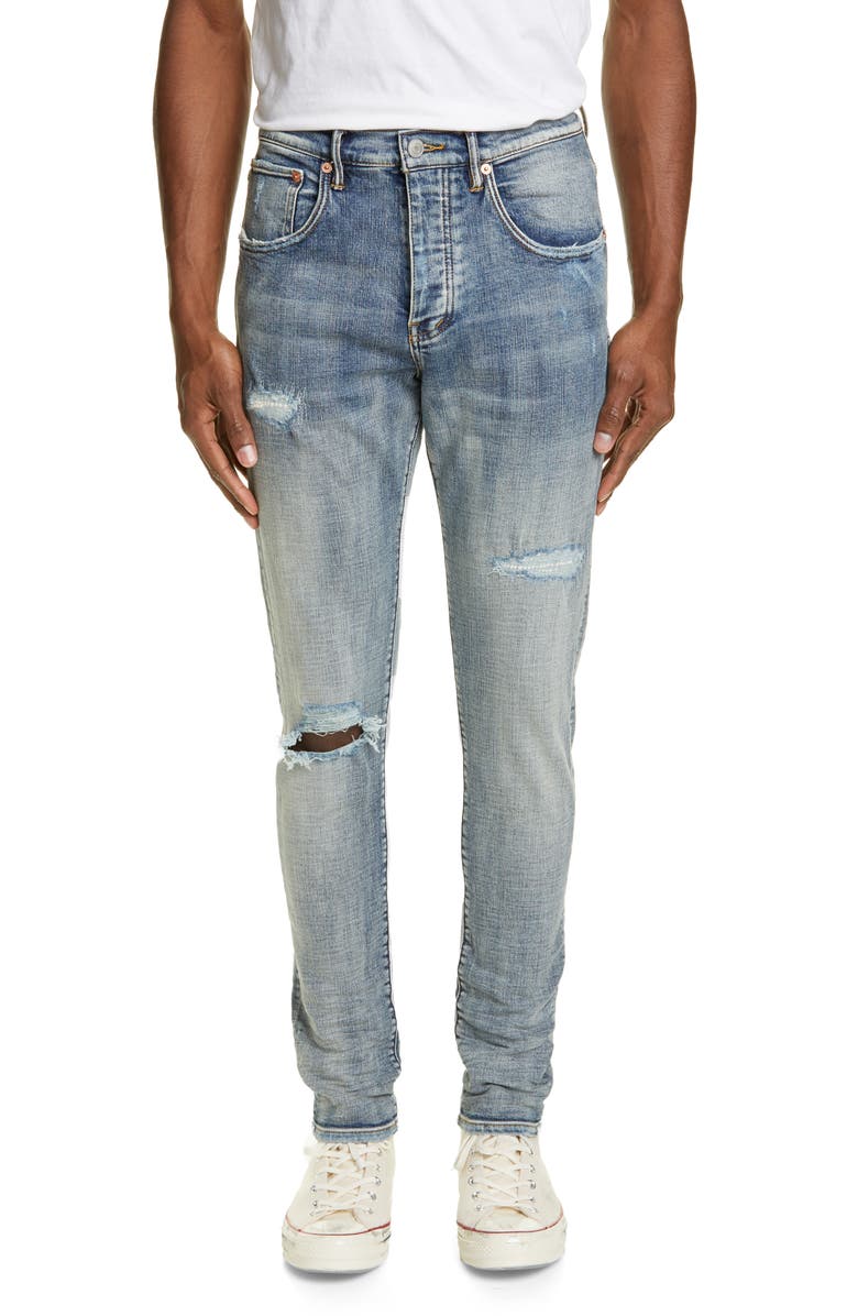 PURPLE BRAND PURPLE Dropped Slim Fit Jeans, Main, color,