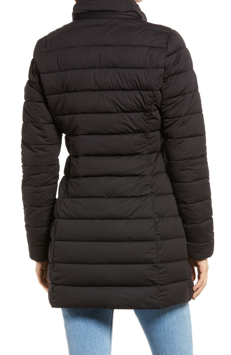 Save The Duck Emilia Recycled Coat with Detachable Hood, Alternate, color, 