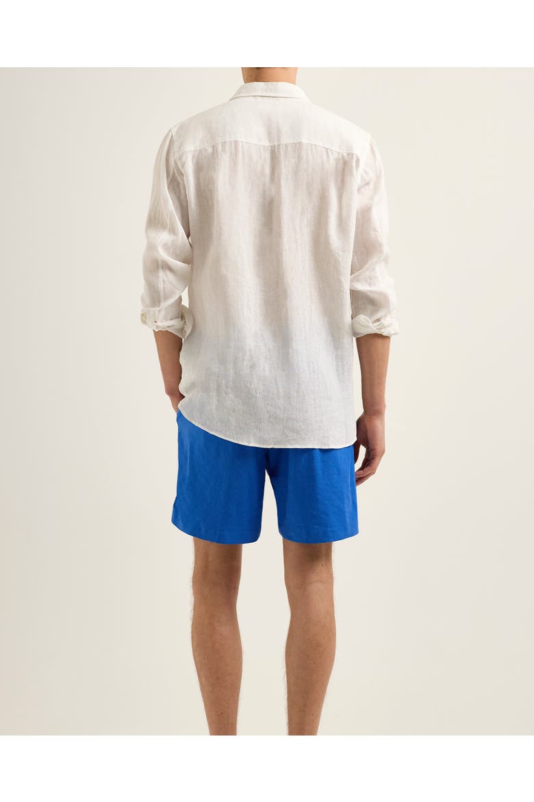 Alex Garment Dye Relaxed-Fit Shorts, Alternate, color, CATALINA BLUE