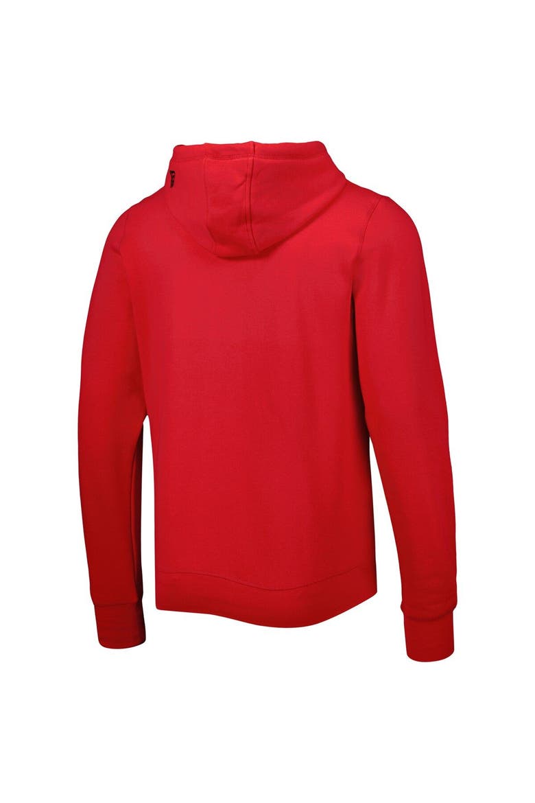 Men's New Era Red Tampa Bay Buccaneers Ink Dye Pullover Hoodie, Alternate, color, Red