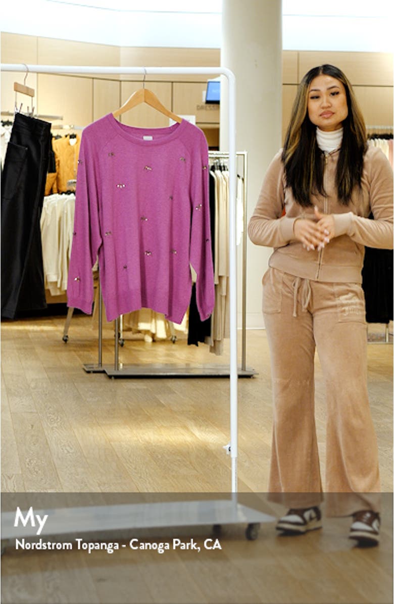 Hidden Gems Cotton Blend Sweater, sales video thumbnail