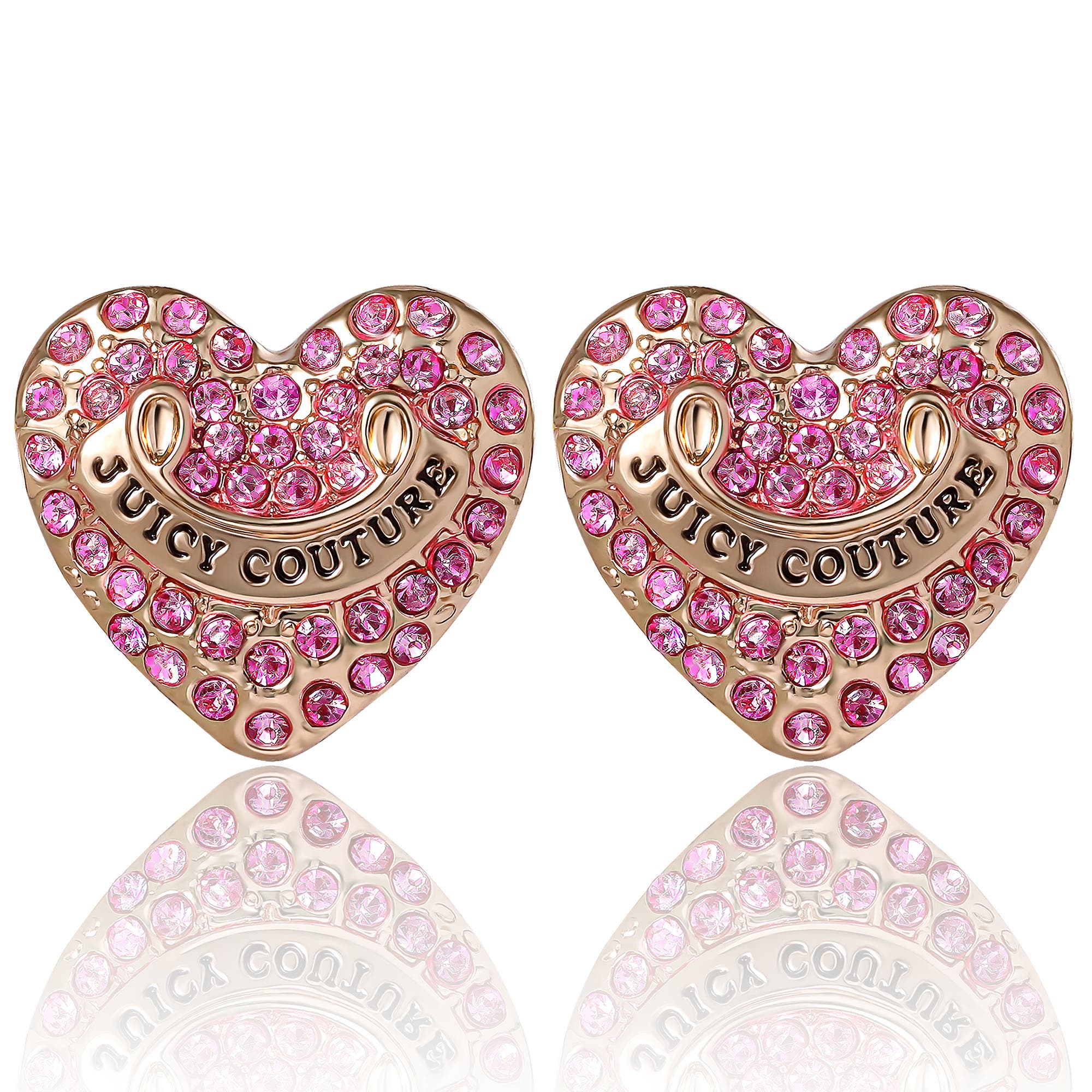 selected pink, gold