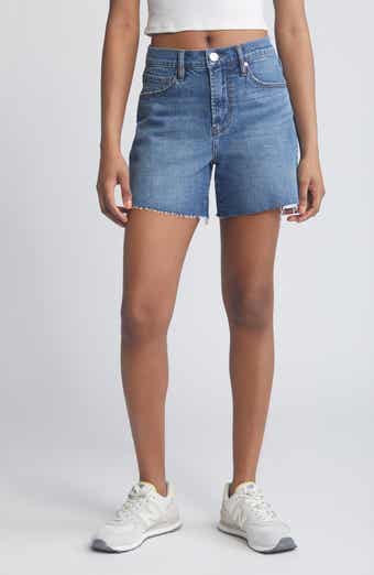 Wit Wisdom Ab Solution Skyrise Tulip Hem Denim Shorts Nordstrom
