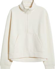 Zella Textured Half Zip Pullover