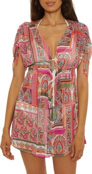 Lucky Brand Verona Chiffon Cover-Up Tunic
