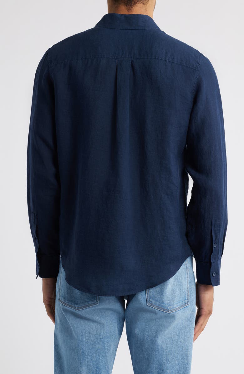 Linen Button-Up Shirt