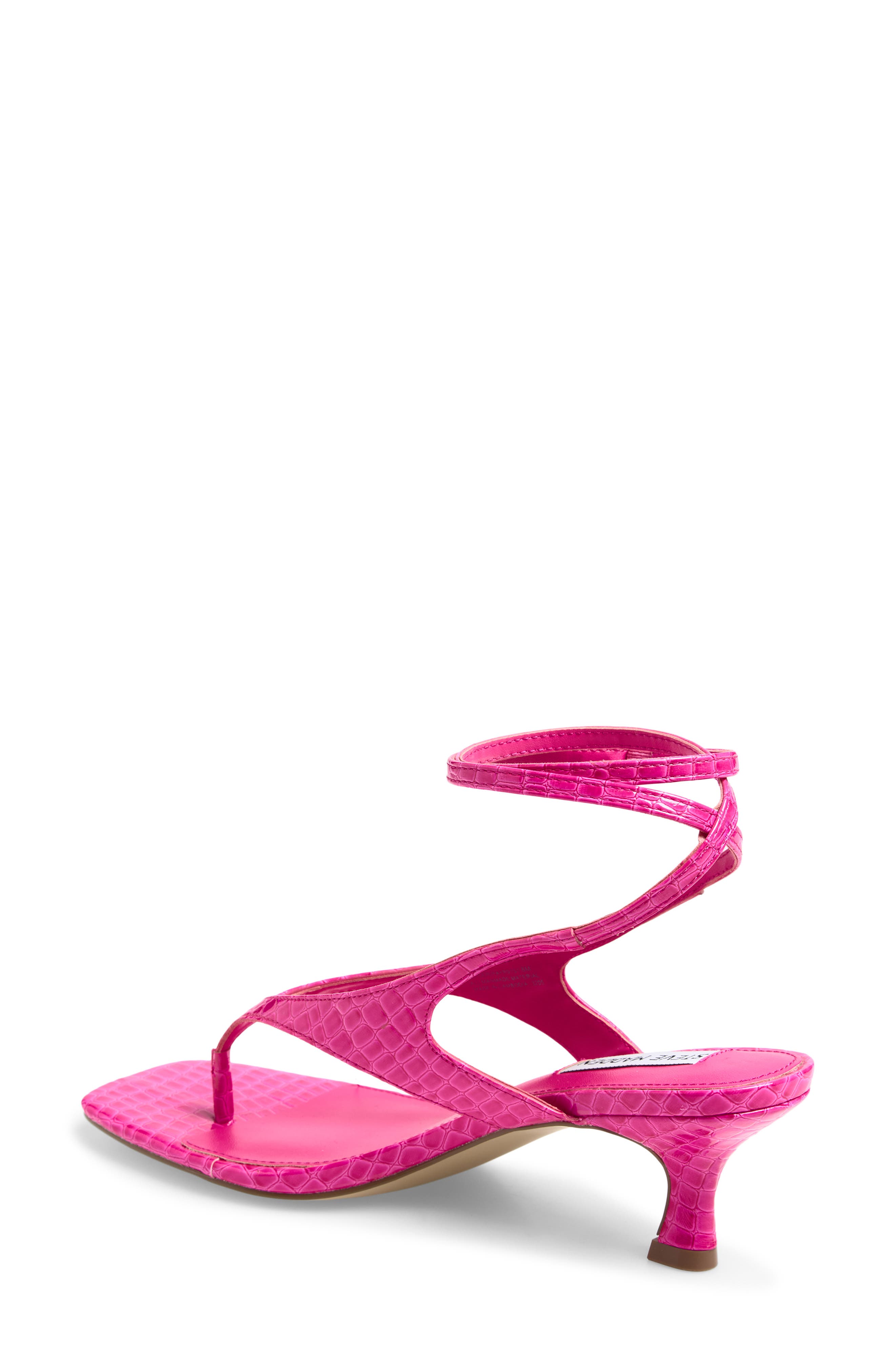Rayger Ankle Strap Heel Sandal, Alternate, color, HOT PINK