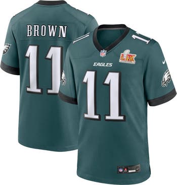 Nike Men's Nike A.J. Brown Midnight Green Philadelphia Eagles