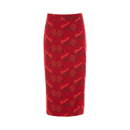 KAHINDO Banjul Skirt in Red  product
