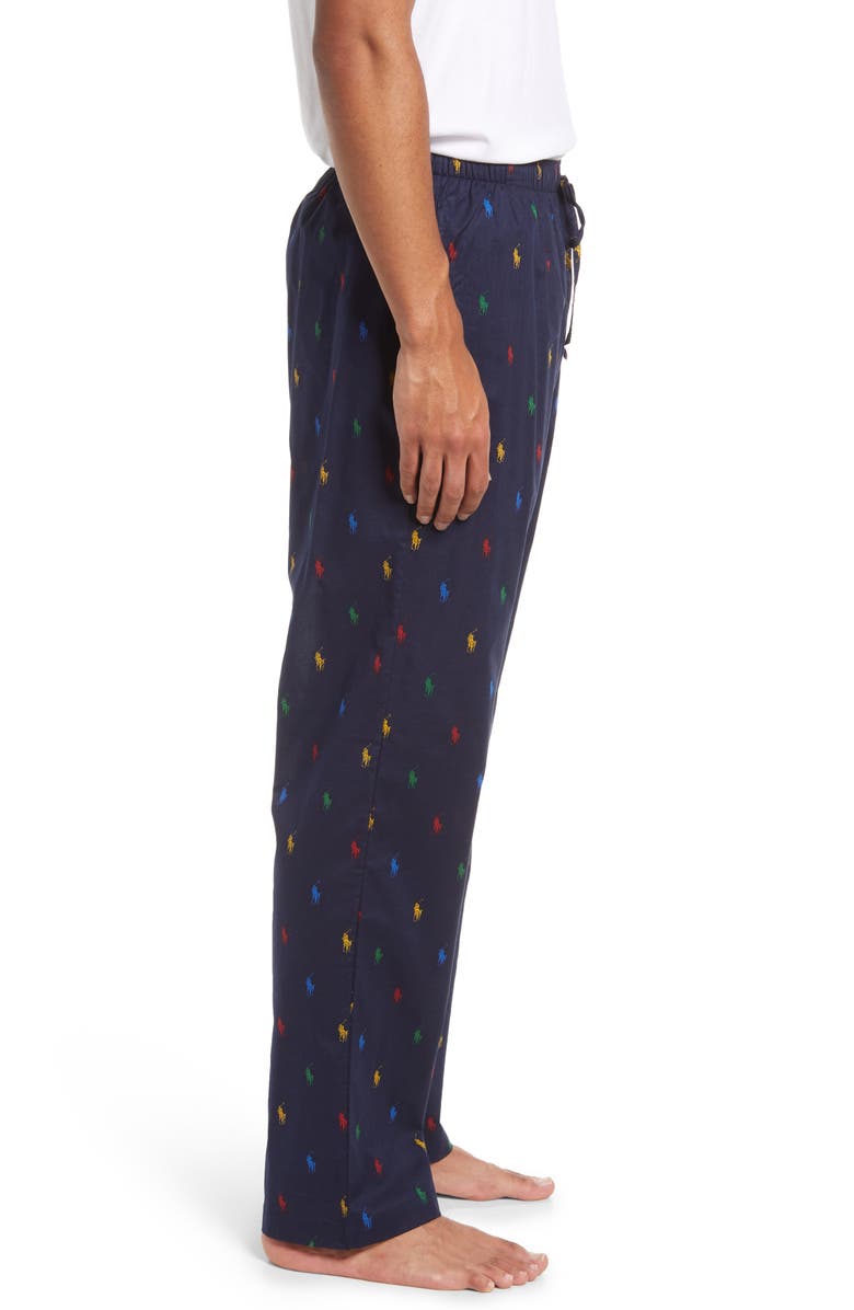 Polo Ralph Lauren Men's Pony Print Pajama Pants, Alternate, color,