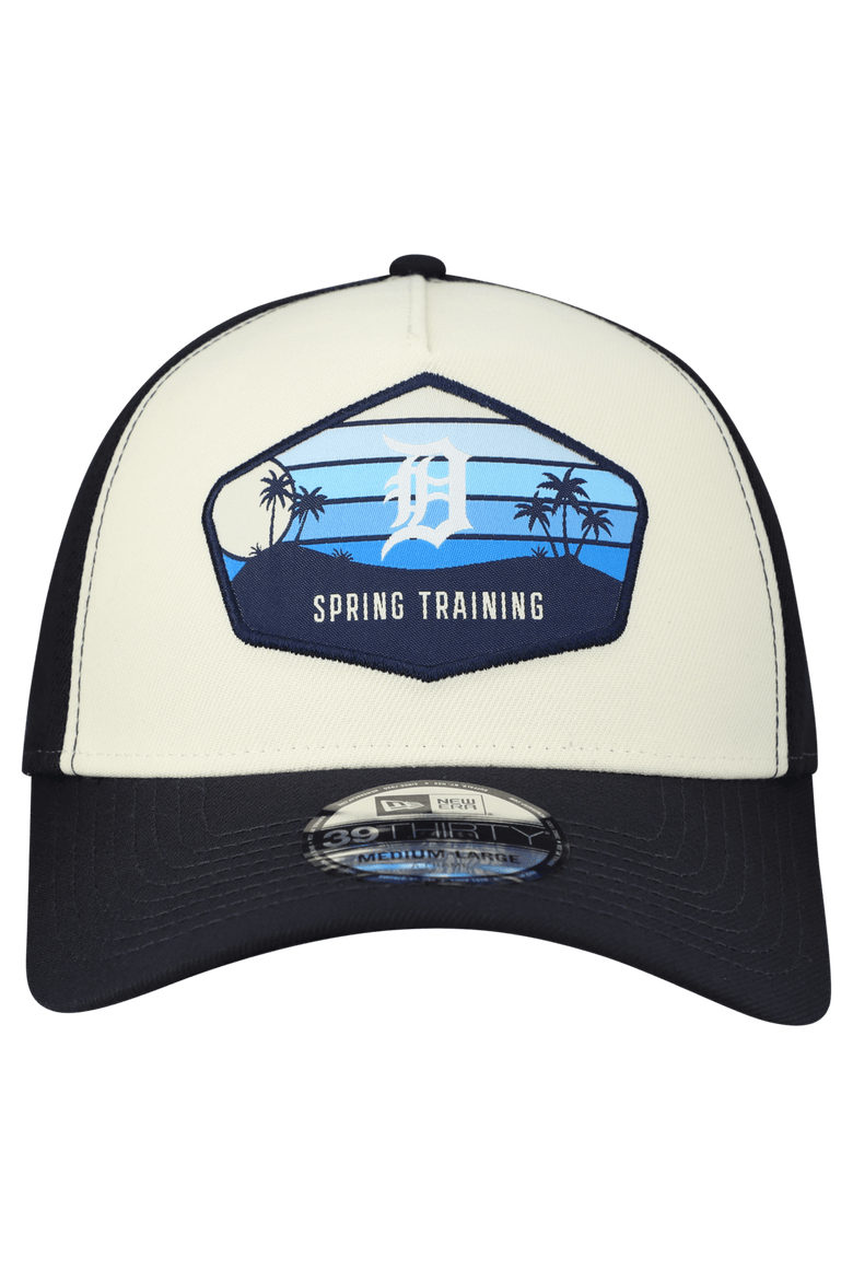 Men's New Era  Stone Detroit Tigers 2026 Spring Training Fan Pack Gradient 39THIRTY Flex Hat, Alternate, color, Stone