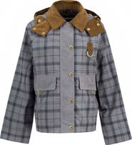 Barbour Carnforth Tartan Cotton Hooded Jacket