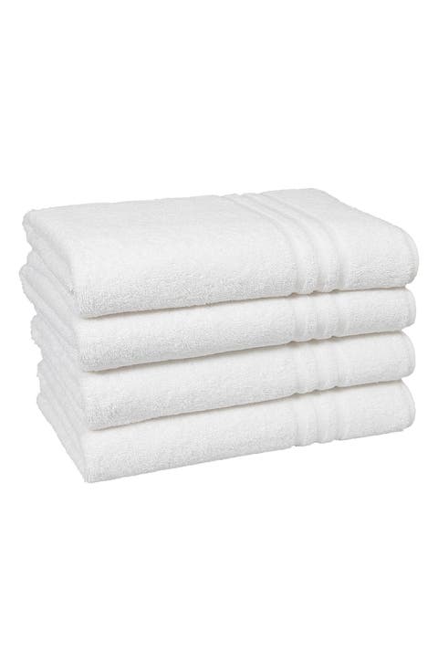 Denzi Turkish Cotton Bath Towel - Set of 4
