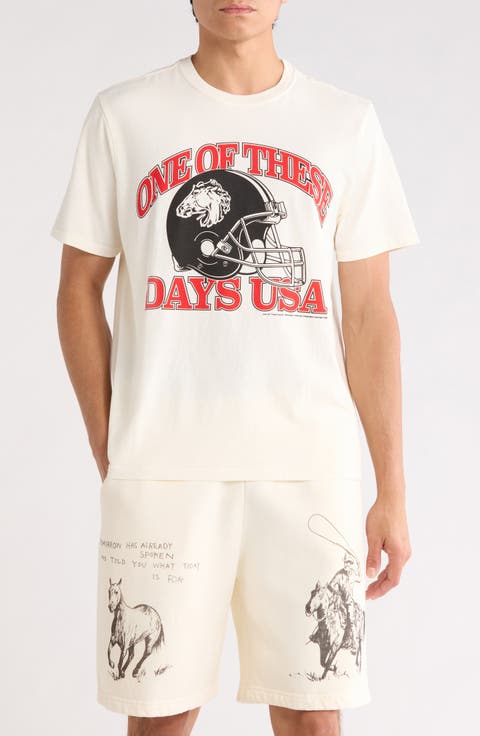 Days USA Cotton Graphic T-Shirt