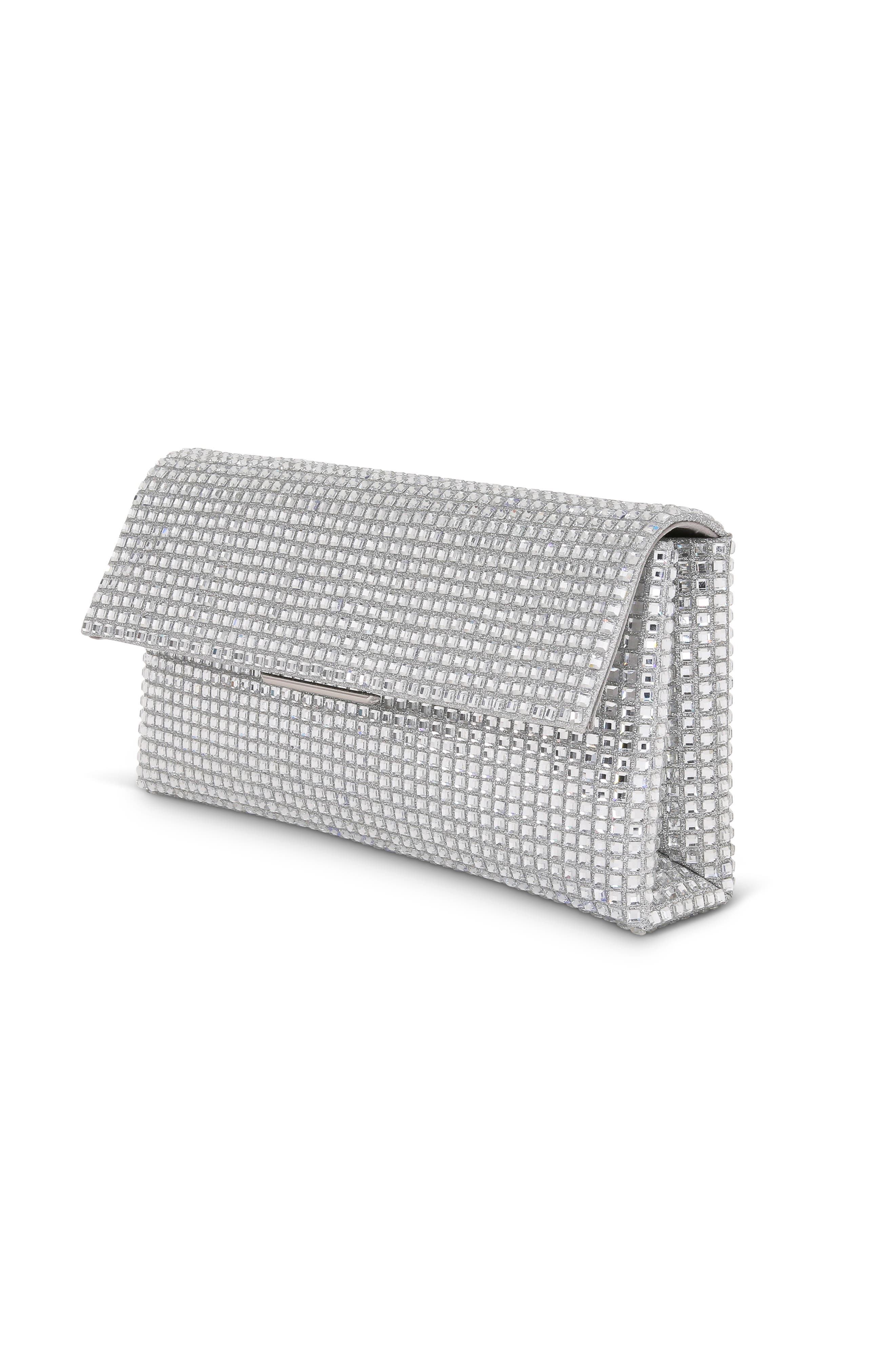 Jayden Crystal Envelope, Alternate, color, Silver