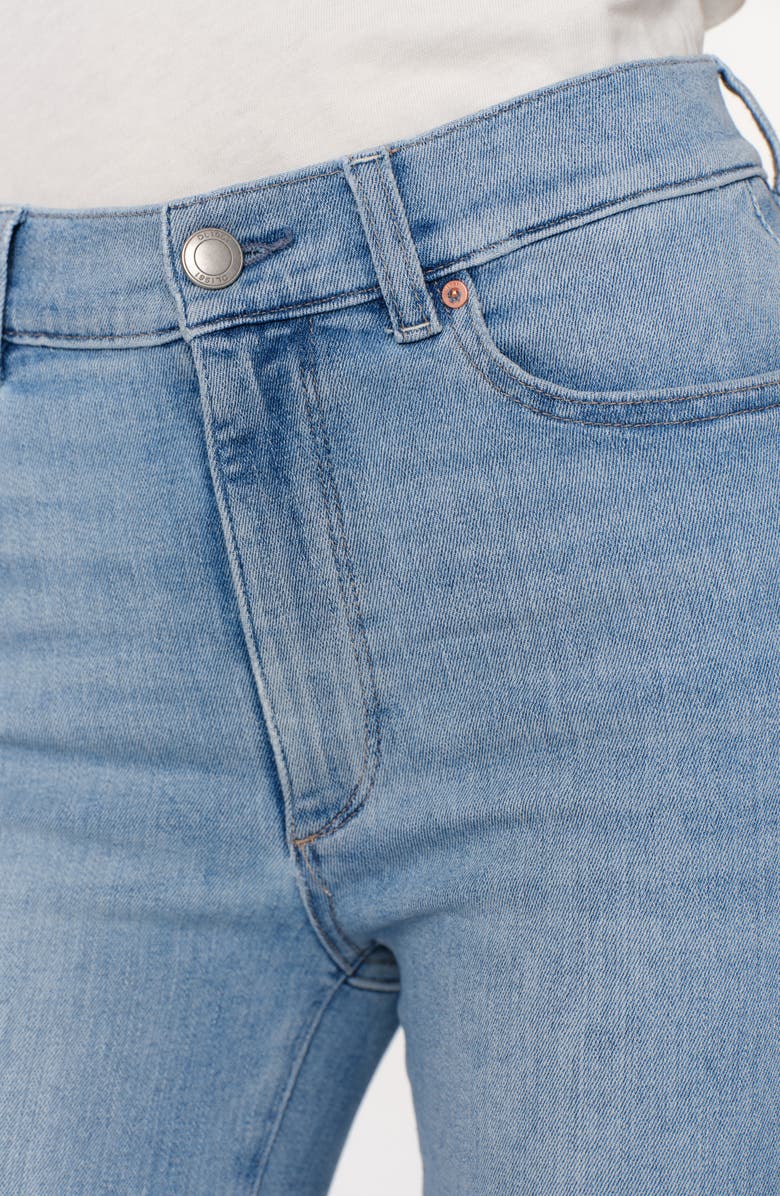 DL1961 Bridget Instasculpt Raw Hem Ankle Bootcut Jeans, Alternate, color, 