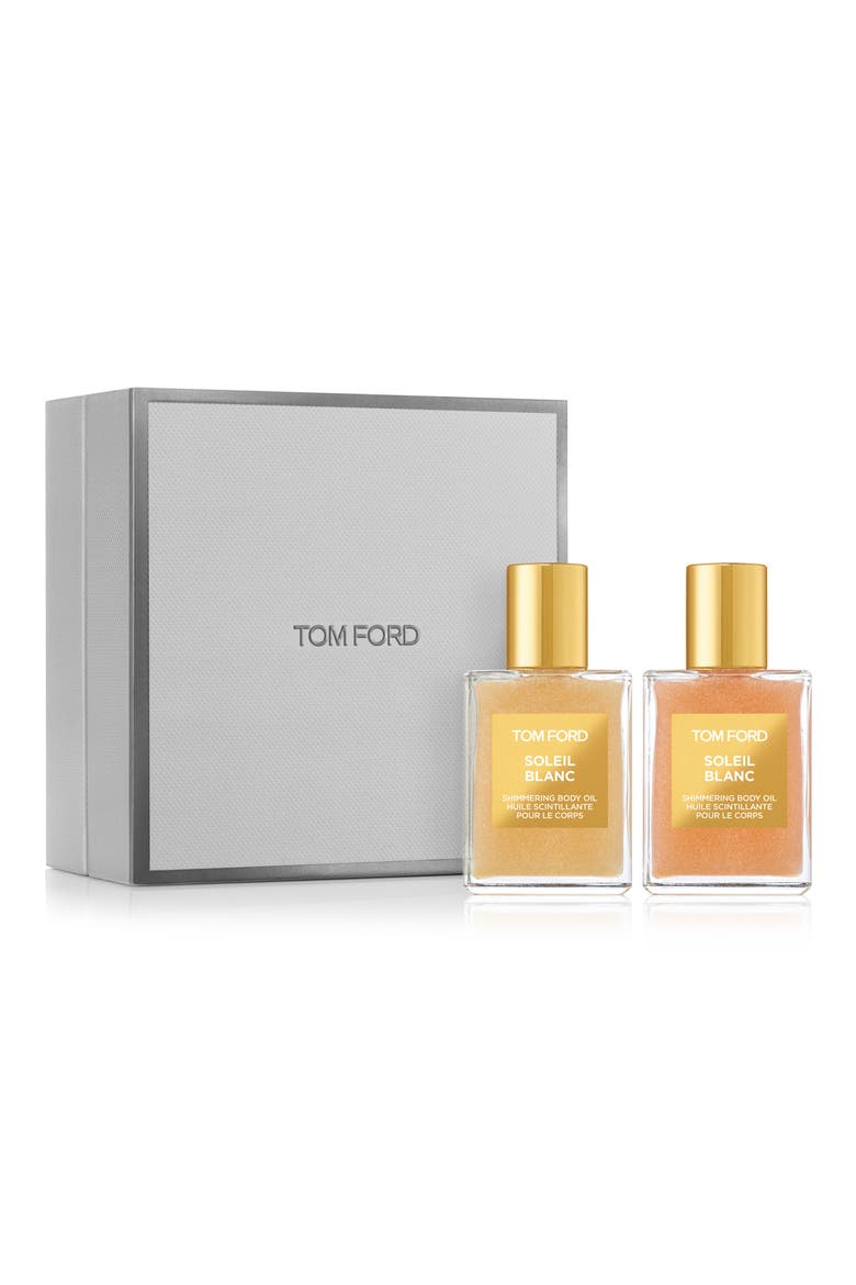 Soleil Blanc Shimmering Body Oil Mini Duo, Alternate, color, NO COLOR