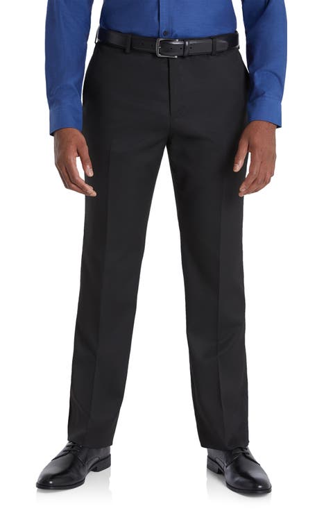 Vitori Textured Birdeye Stretch Dress Pants