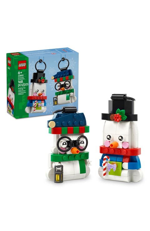 Kids' Snowman Ornaments Building Set 40812