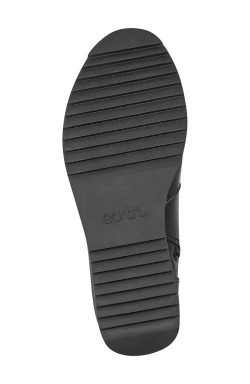 Earth ® Cinto Platform Wedge Bootie In Black