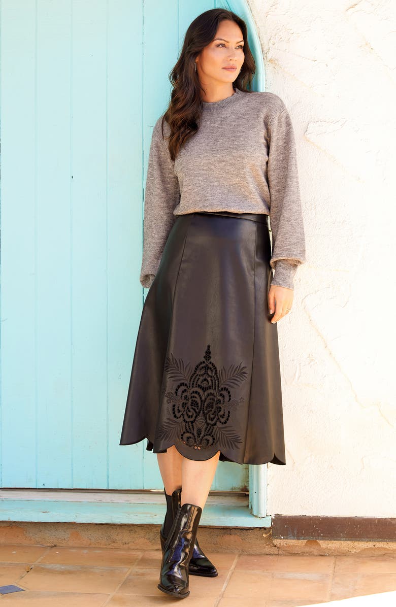 Karen Kane Blouson Sleeve Sweater, Alternate, color,