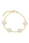 Kids' Mother-of-Pearl Clover Bracelet
