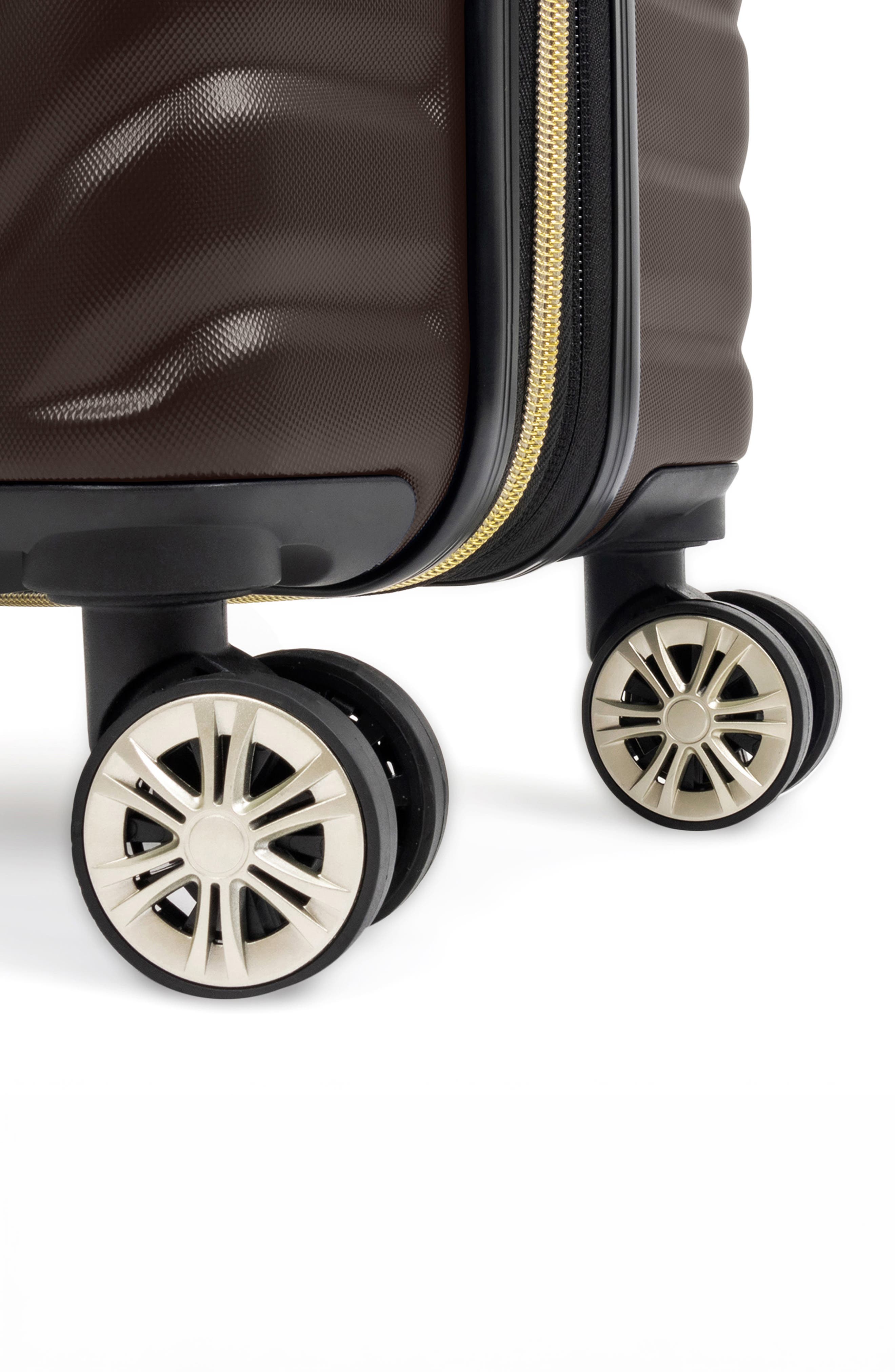 Kenneth Cole Madison 24-Inch Hardside Expandable Spinner Suitcase, Alternate, color, Chocolate Brown